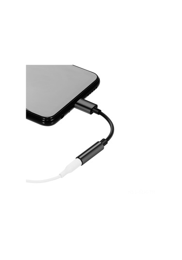 Xindoker Type-c'den 3.5mm'ye Ses Adaptörü, Dac Dijital Çözümleme, Arama Ve Müzik Dinlemeye Destek, Siyah