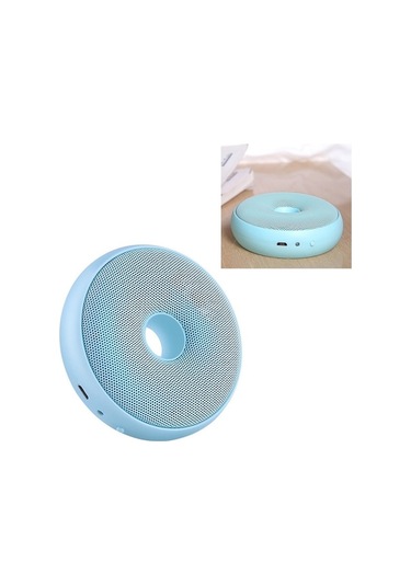 Rogfer Taşınabilir Donut Elektrikli Hava Temizleyici Ev Araba Anyon Ozon Koku Giderici Mavi