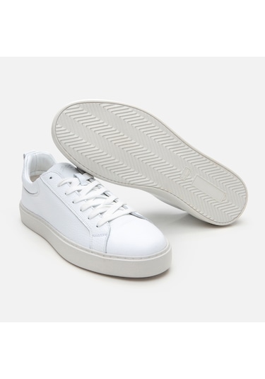 Hotiç Erkek Deri Beyaz Günlük Ayakkabı 02ayh302910a900 Beyaz-whıte Beyaz