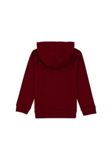 U.s. Polo Assn. Kız Çocuk Bordo Sweatshirt 50296390-vr014 Bordo