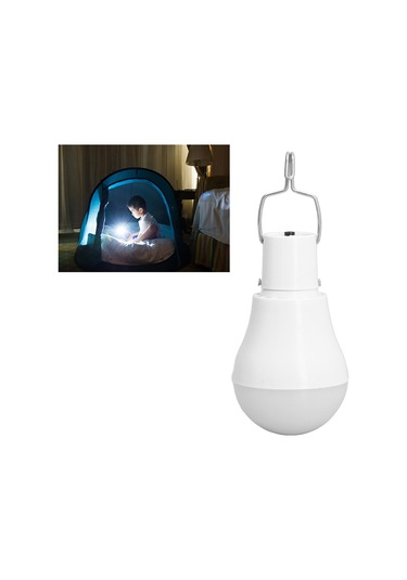 Konesam Güneş Enerjili Led Işık Topu, Usb İle Şarj Edilebilir, Dış Mekan Kamp Ve Acil Durumlarda Kullanıma Uygun, Dahili Pilli, Beyaz Işık, Kolay Asma Tasarımı