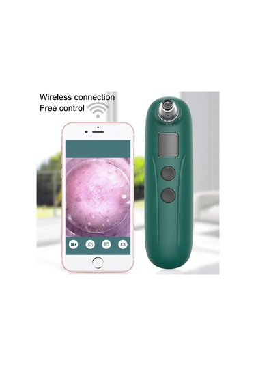 Sones Görsel Siyah Nokta Temizleyici Elektrikli Siyah Nokta Emici Yeşil