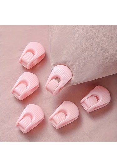 Willowhaven Pembe 6lı Yatak Pike Klipsi Kaymaz Tutucu Ve Ayarlanabilir