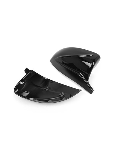 Tenfowee 2014-2019 Audi A3 İçin Parlak Siyah Abs Yan Ayna Kapakları Gz.fk048gl/r Lh Yedek Parça