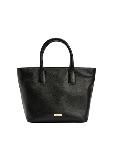 Barbour Birch Deri Kol Çantası Bk11 Black Siyah