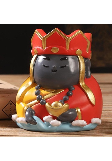 Suntek Küçük Figür Heykel Koleksiyon Reçine Süsleme 6x6,2x6,3 Cm