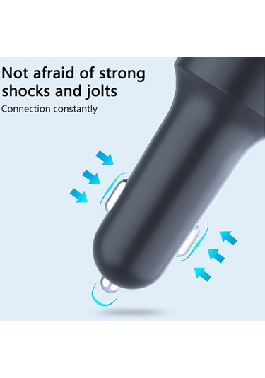 Sones C12 Çok Fonksiyonlu Araç Çift Usb Şarj Cihazı Atmosfer Işığı İle Bluetooth Fm Verici