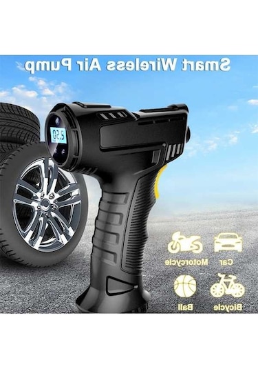Didadodo Kablolu Dijital Araç Hava Pompası 120w Lastik Şişirme Kompresörü Ekipmanı