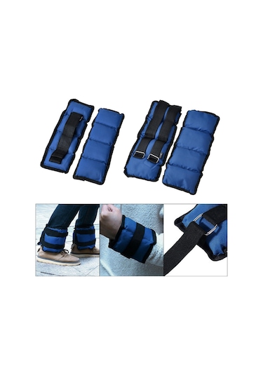 Leyaton 2 KG x 2 Adet El Ayak Bilek Kas  Ağırlık Seti