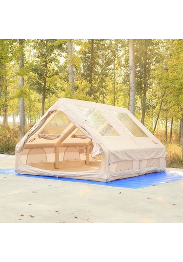 Shufa Glamping Family Şişme Çadır 300 400 200 Cm B Çok Renkli
