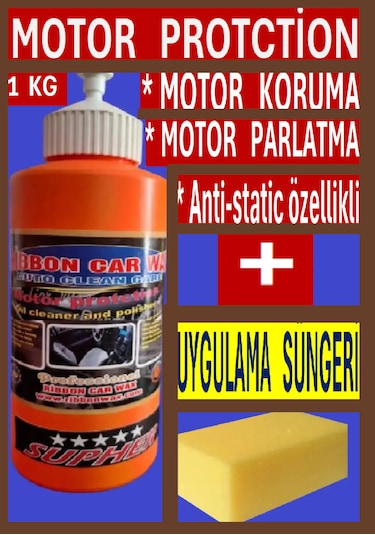 Motor Protction Motor Parlatma - Koruma Cilası 1 Lt
