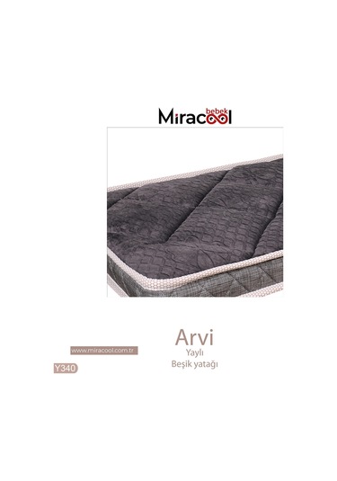 Arvi Yaylı Lüks Beşik Yatağı 70x110cm Bebek Yatağı