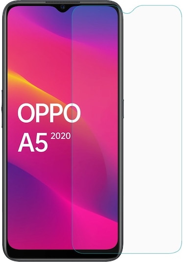 Oppo A5 2020 Nano Kırılmaz Cam Ekran Koruyucu Şeffaf