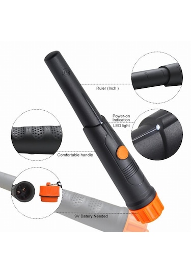 Md 720 Su Geçirmez Pointer Altın Metal Dedektör