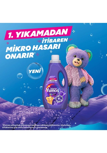 Sıvı Bakım Deterjanı Yoğun Terapi Tüm Renkliler 30 Yıkama 1500ml X2