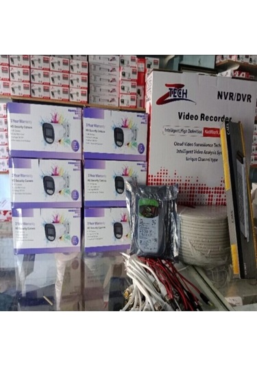 5mp 6 Li Full Kamera Seti Yüz Ve Araç Algilamali Sesli-127084