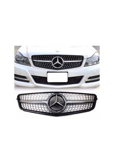 Mercedes W204 Diamond Amg Ön Panjur Izgara Seti