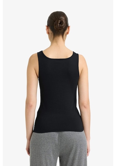 Defacto Regular Fit Pamuklu Atlet R9041az26spbk81 Siyah-bk81