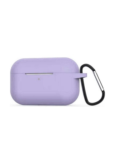 Noktaks - Airpods Pro Uyumlu - Kılıf Darbelere Karşı Dayanıklı Airbag Silikon Kılıf - Mor - T10871 Mor