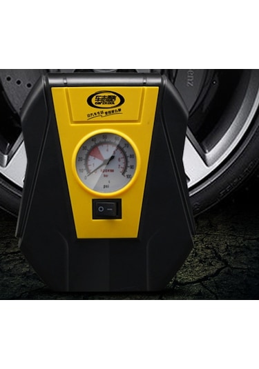 Mini Araba Şişirme Pompası, Araba Şişirme Pompası 12v Elektrikli