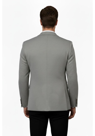 Erkek Tek Spor Ceket Çift Yırtmaçlı Bgl-st04981 Taş