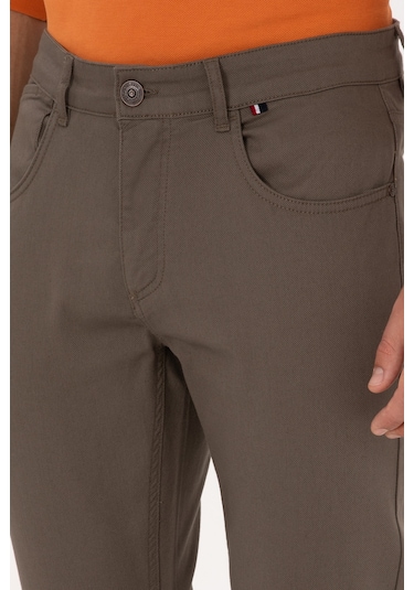 U.s. Polo Assn. Erkek Vizon Pantolon Kanvas-chino 50316835-vr052 Vizon
