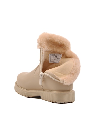Bej Poliüretan Kız Çocuk Bot 24064 P Bej