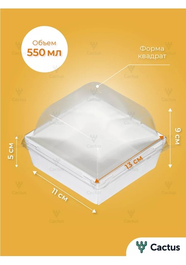 Cactus Bento Kutusu, Kek Kutusu 10 Cm, 10 Adet 254505675 100 adet