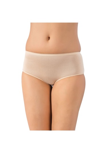 Lüx Drm Bayan Bambu Iz Yapmaz Yüksek Bel Külot 3' Lü 3400