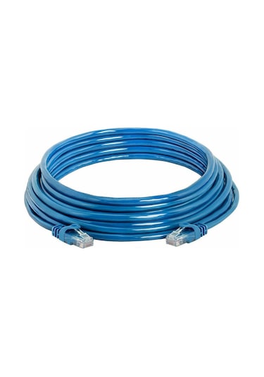 Cat6 Internet Kablosu Ethernet Fabrikasyon Rj45 Lan Adsl 20 M Metre