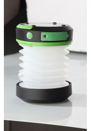 Solar Kamp Led Fener Ve Powerbank 800 Mah - Kırmızı Çok Renkli