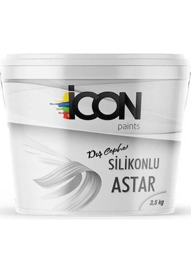 İcon Silikonlu Astar 3,5 Kg. Dış Cephe Astar Boya