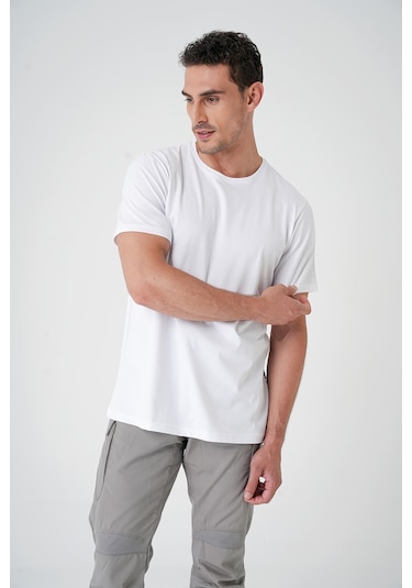 Mecanık Casual Neo Organic T-shirt Beyaz