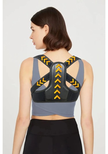Erkek Dik Duruş Korsesi Duruş Düzeltici Bel Sırt Omuz Korsesi
