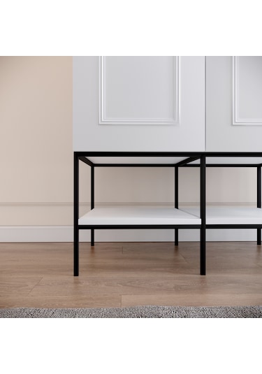 Pasific Home Martin 3 Kapaklı Gardırop Elbise Dolabı Parlak Beyaz
