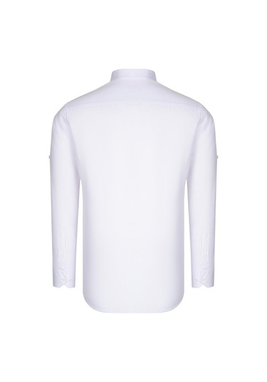 İkili Set G674 Dewberry Erkek Gömlek-beyaz-pembe Beyaz-pembe