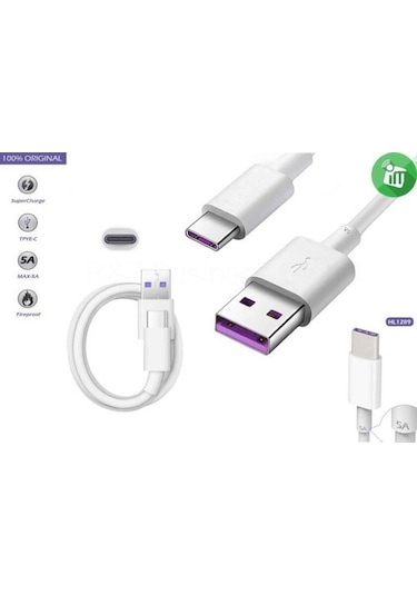 Huawei Honor 8 Pro / V8 Type-C Usb Hızlı Şarj Kablosu / Ap71