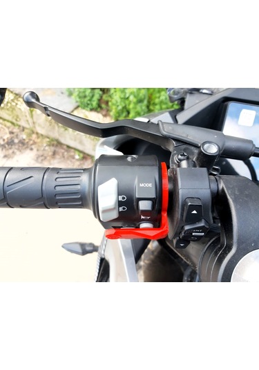 Cfmoto 250sr - 250nk Uyumlu Korna Basma Aparatı Renk:kırmızı