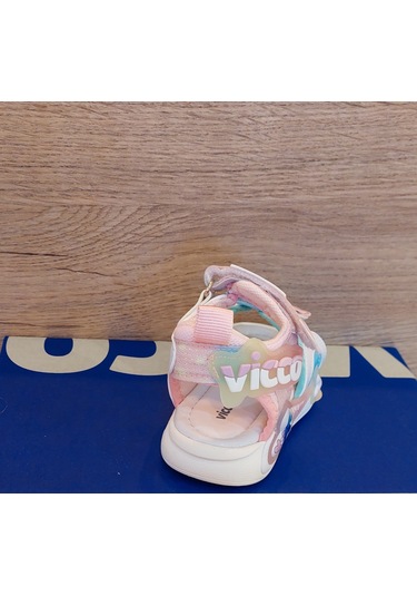 Vicco Arial Kız Çocuk Pudra Phylon Sandalet Pudra