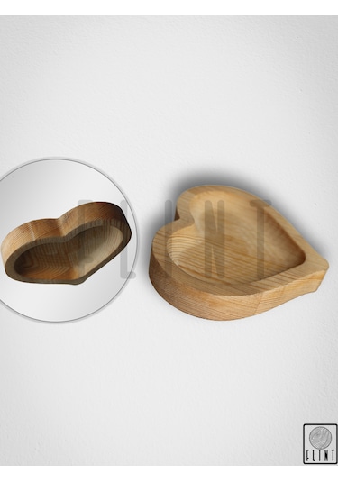 Bambu Ahşap Çerezlik Lokumluk Sunumluk 3 Parça Dekoratif Tabak