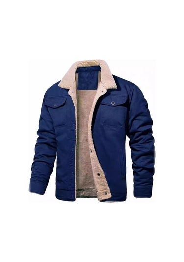 Erkek Sonbahar Günlük Ceketleri Siyah