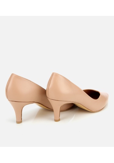 Hotiç Kadın Deri Bej İnce Topuklu Stiletto 01ayh312520a330 01ayh312520a330 Bej