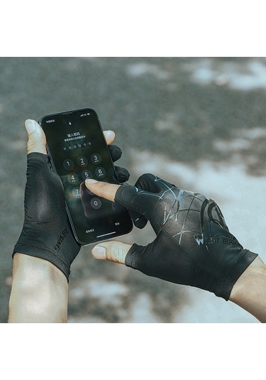 Pazly Soğutmalı Bisiklet Eldivenleri Esnek Yıkanabilir Hızlı Kuruyan Nefes Model Eldiven