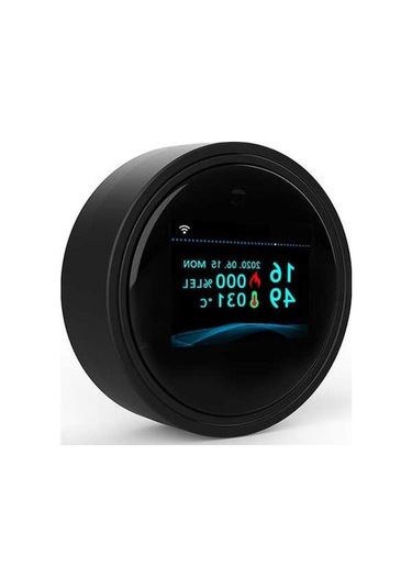 Ebitda Wifi Gaz Dedektörü Ev Alarmı Tuya App Siyah Siyah