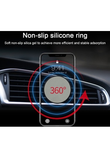 Wondernest R-just Hz10 Küçük Kasırga Manyetik Araç Telefon Tutucu - Ahşap Tasarım Odun