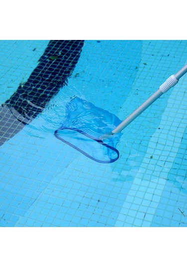 Suofeng Yüzme Havuzu Temizleme Ağı - Derin Su Yaprak Toplama Filesi, Dayanıklı Pp Malzeme Mavi