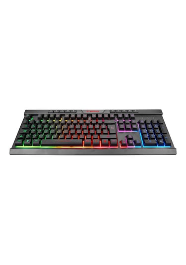 Rampage BYGAME-K2 Rainbow Aydınlatmalı Multimedia Oyuncu Klavye