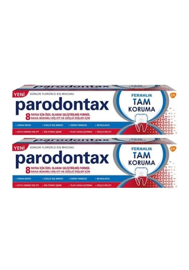 Parodontax Tam Koruma Ferahlık Diş Macunu 2 x 50 ML