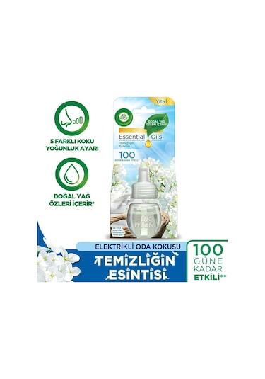 Air Wick Elektrikli Oda Kokusu Yedek Şişe 4 Lü Set 1 Bahar -1 Temizlik -1 Lavanta -1 Vanilya Karışık