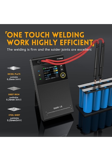 Fnirsi Swm-10 Taşınabilir Akıllı Renkli Ekran Nokta Pil Punta Mak